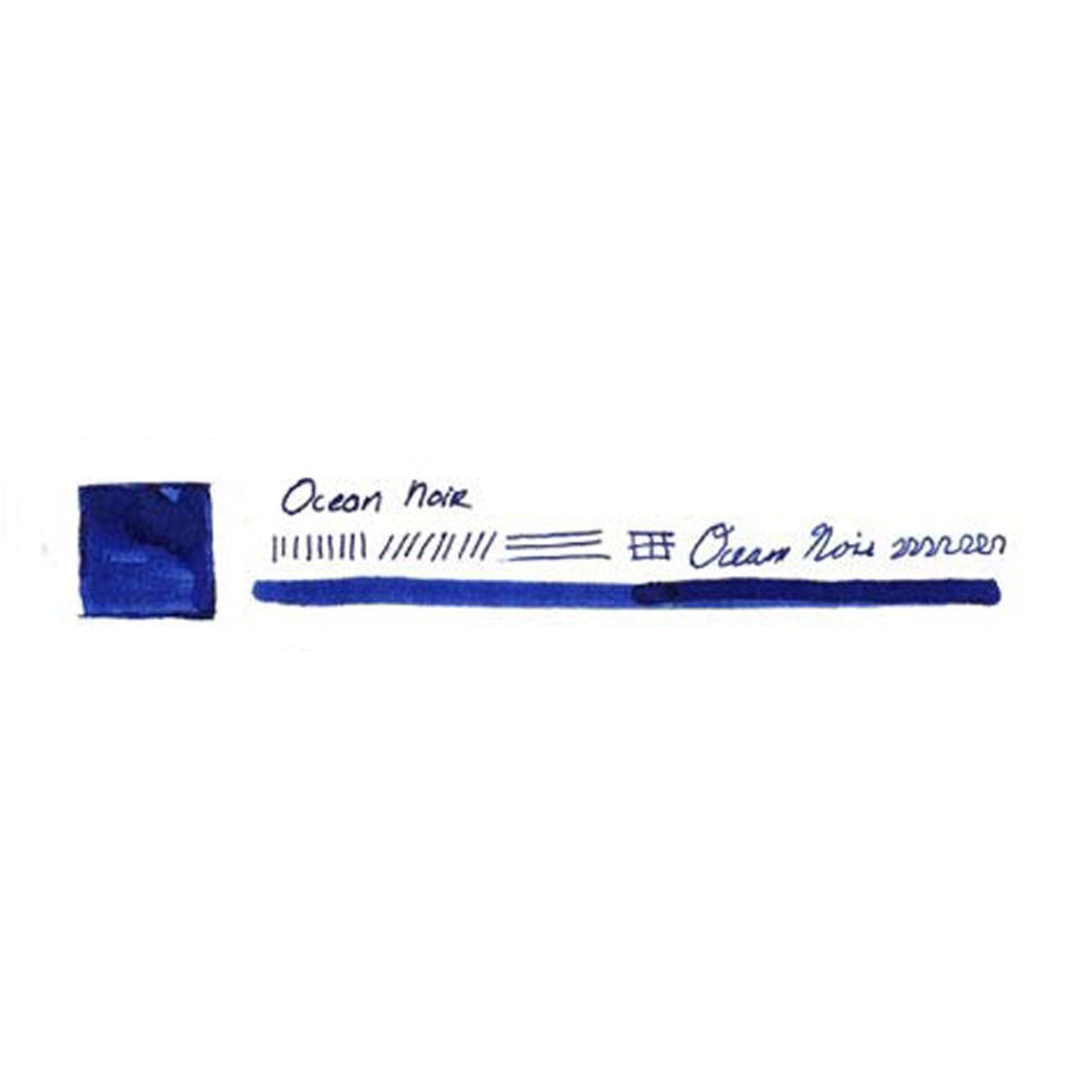 Monteverde Noir Ink Bottle (Ocean - 90 ML) G308ON