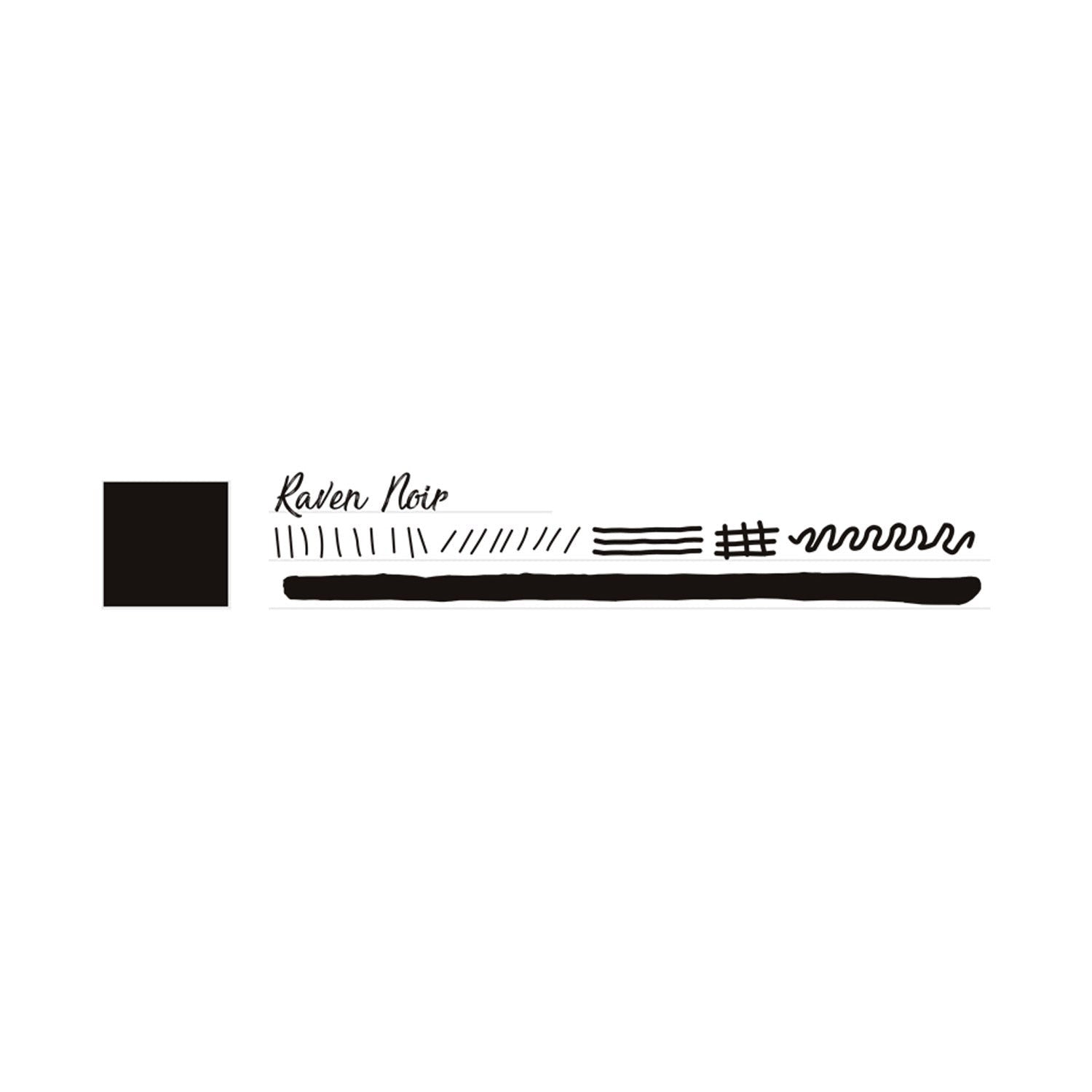 Monteverde Noir Ink Bottle (Raven - 90 ML) G308VN