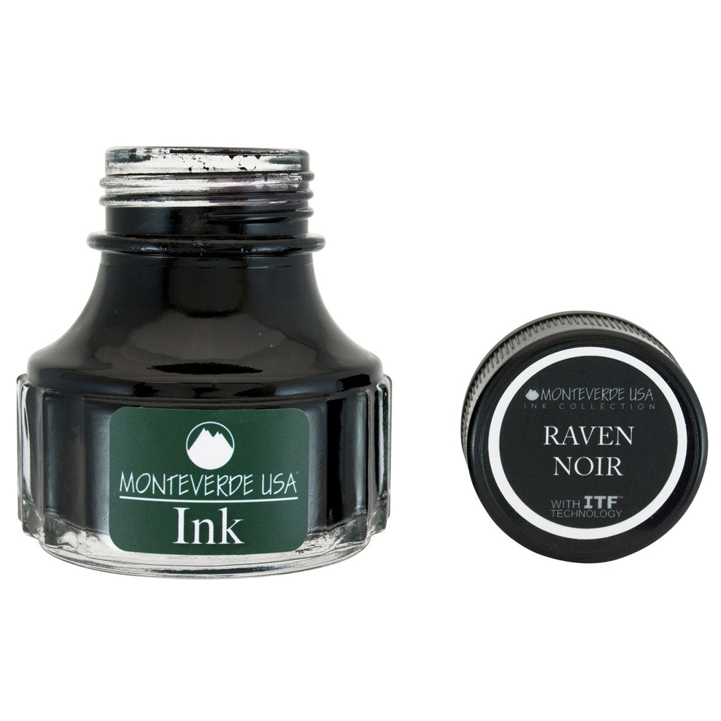 Monteverde Noir Ink Bottle (Raven - 90 ML) G308VN