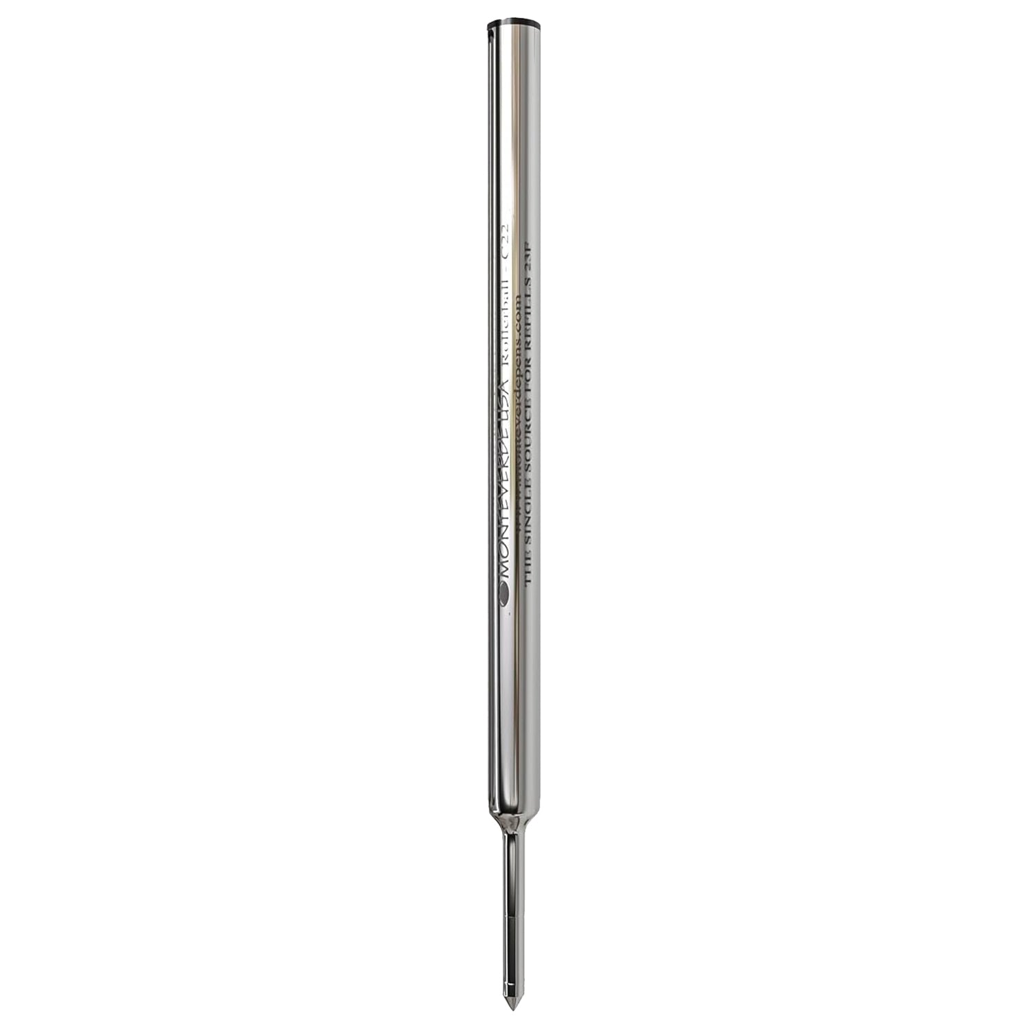 Monteverde Roller Ball Pen Refill (to fit Cross - Black - Pack of 2)