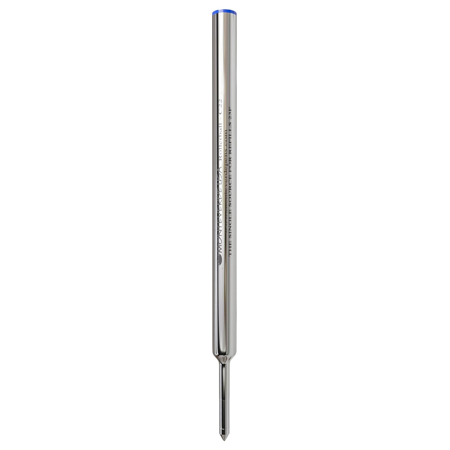 Monteverde Roller Ball Pen Refill (to fit Cross - Blue - Pack of 2)