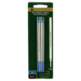 Monteverde Roller Ball Pen Refill (to fit Dupont - Blue - Pack of 2)