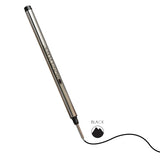 Monteverde Roller Ball Pen Refill (to fit Montblanc - Black - Pack of 2)
