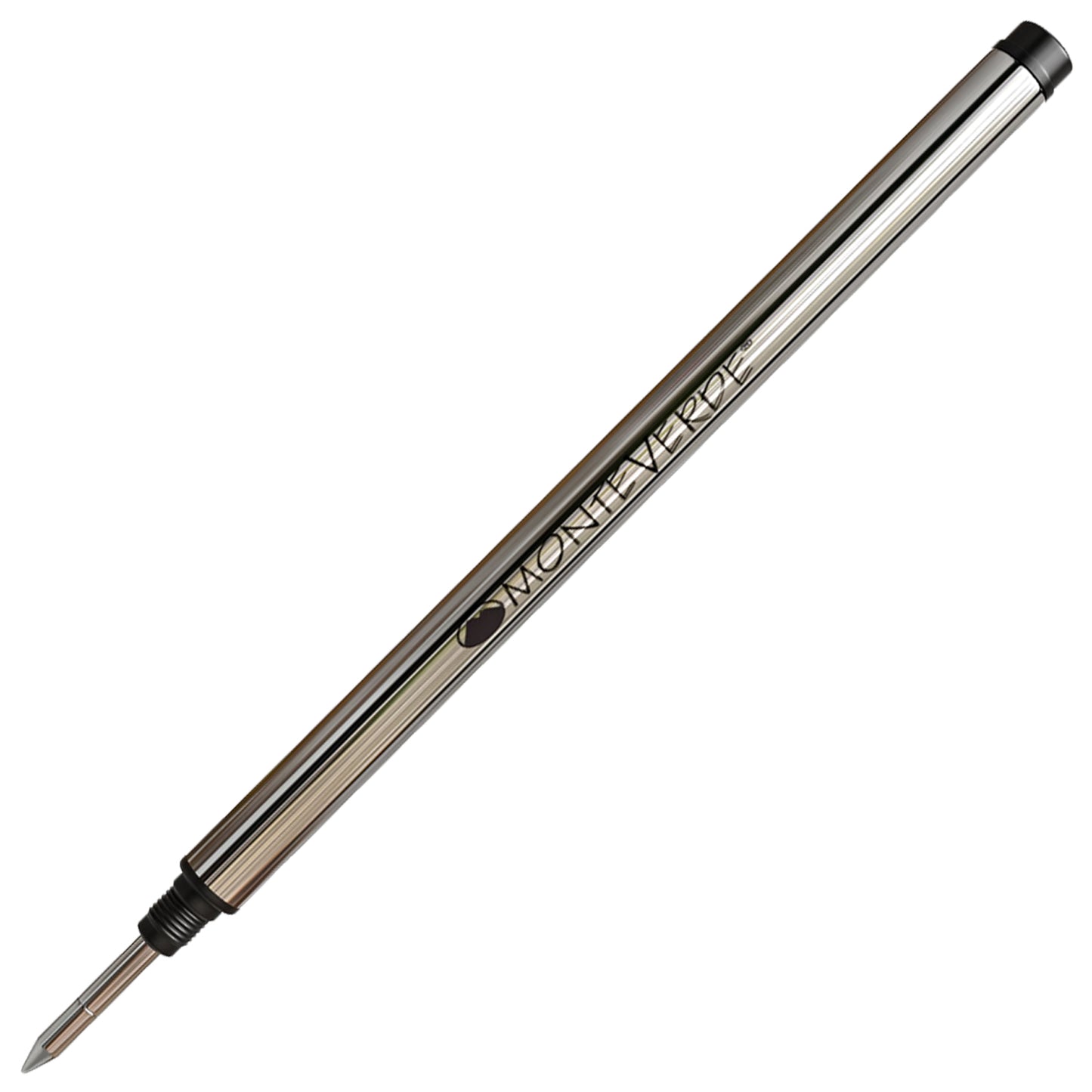 Monteverde Roller Ball Pen Refill (to fit Montblanc - Black - Pack of 2)
