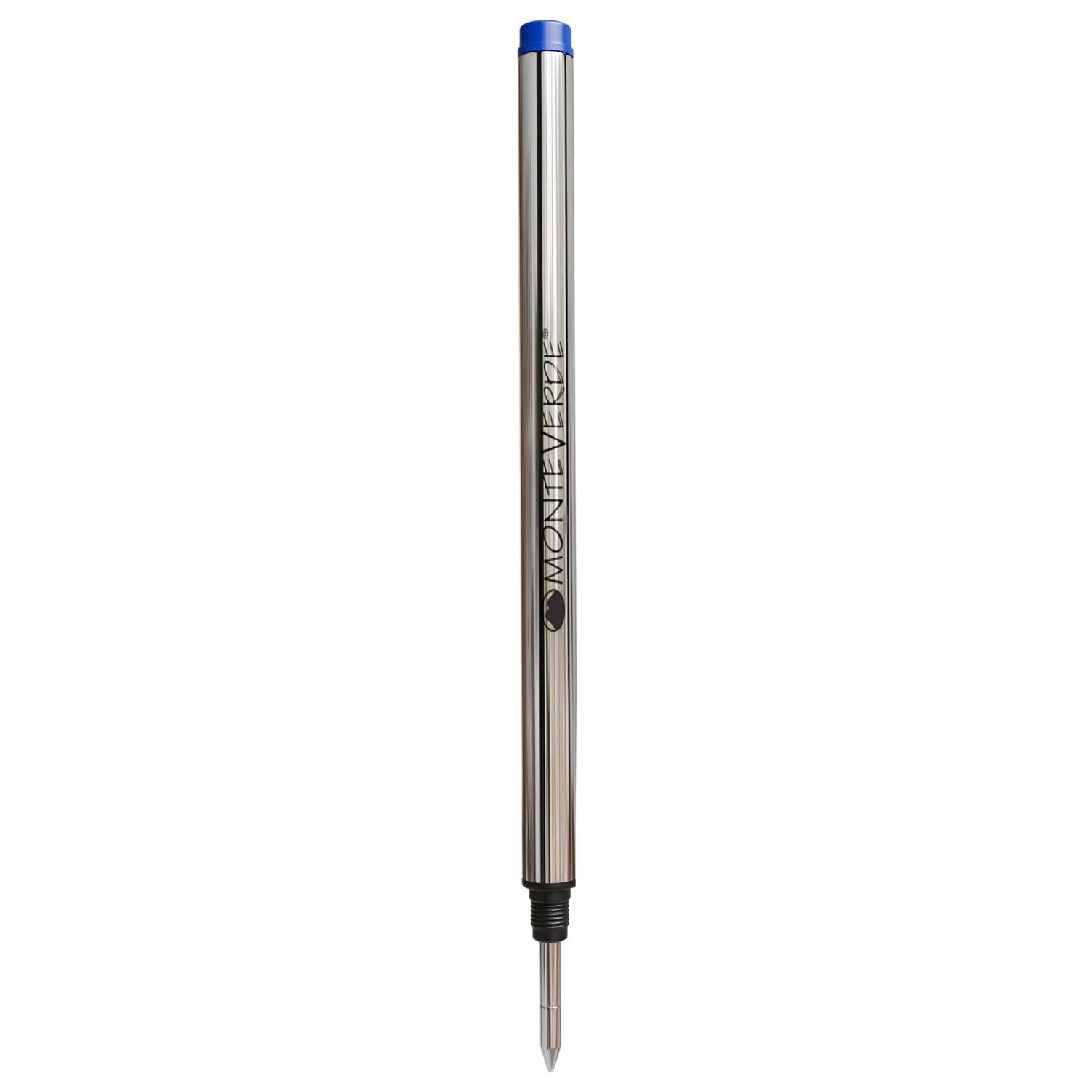 Monteverde Roller Ball Pen Refill (to fit Montblanc - Blue/Black - Pack of 2)