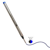 Monteverde Roller Ball Pen Refill (to fit Montblanc - Blue/Black - Pack of 2)