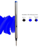Monteverde Roller Ball Pen Refill (to fit Montblanc - Blue - Pack of 2)