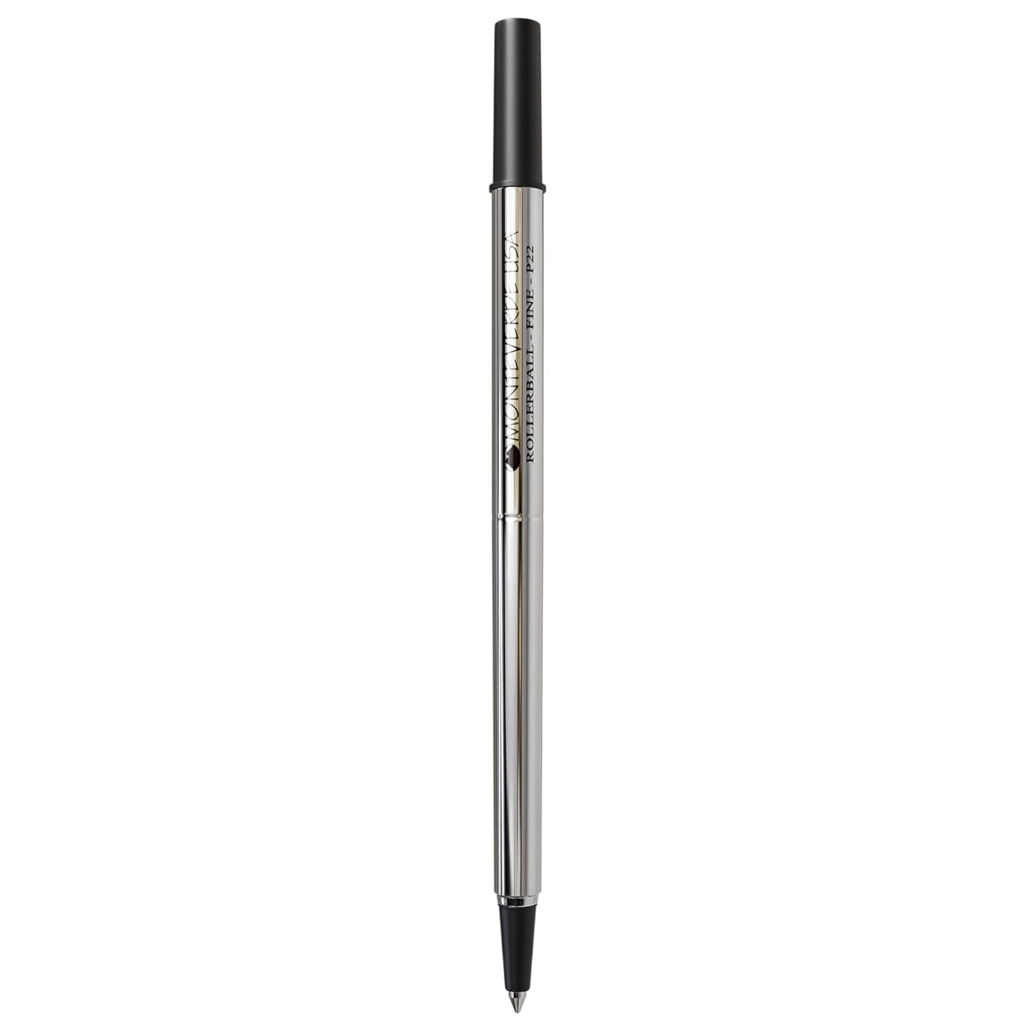 Monteverde Roller Ball Pen Refill (to fit Parker - Black - Pack of 2)