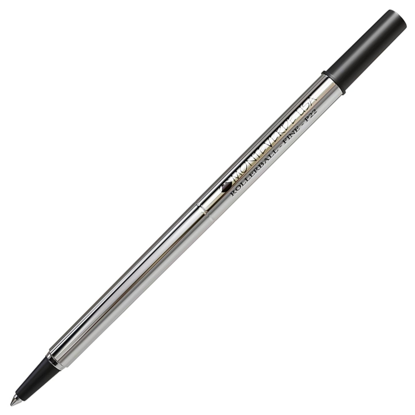 Monteverde Roller Ball Pen Refill (to fit Parker - Black - Pack of 2)