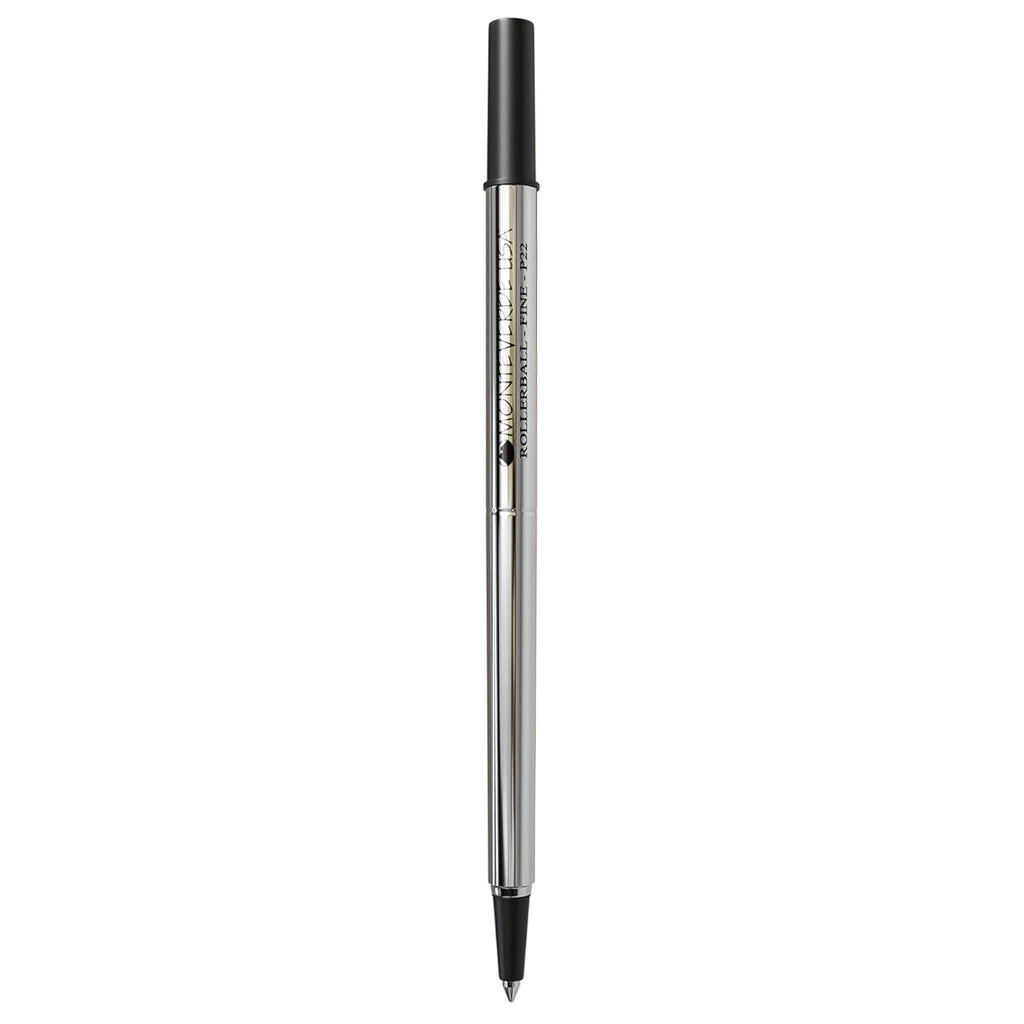Monteverde Roller Ball Pen Refill (to fit Parker - Blue/Black - Pack of 2)