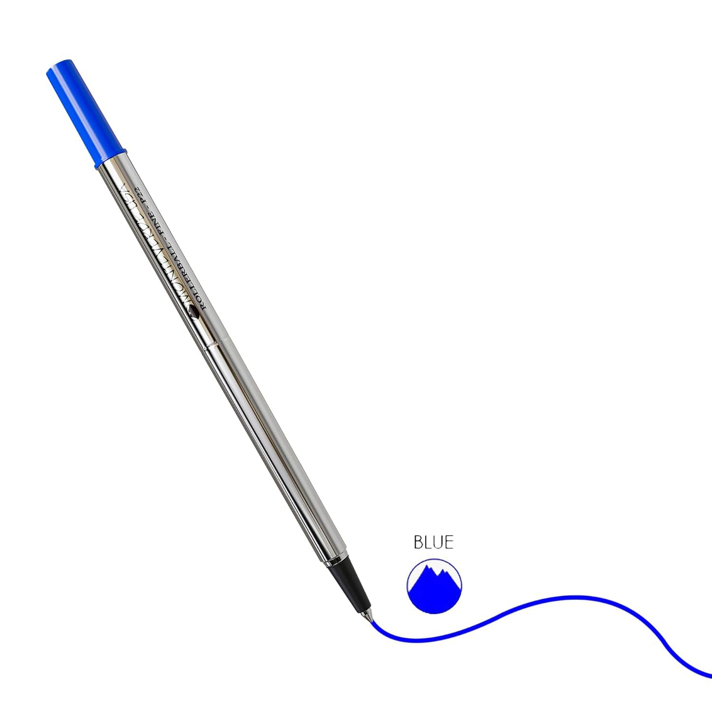 Monteverde Roller Ball Pen Refill (to fit Parker - Blue - Pack of 2)