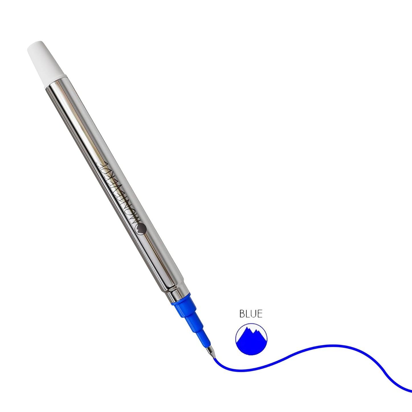 Monteverde Roller Ball Pen Refill (to fit Sheaffer & Sailor - Blue - Pack of 2)