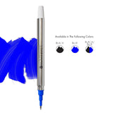 Monteverde Roller Ball Pen Refill (to fit Sheaffer & Sailor - Blue - Pack of 2)