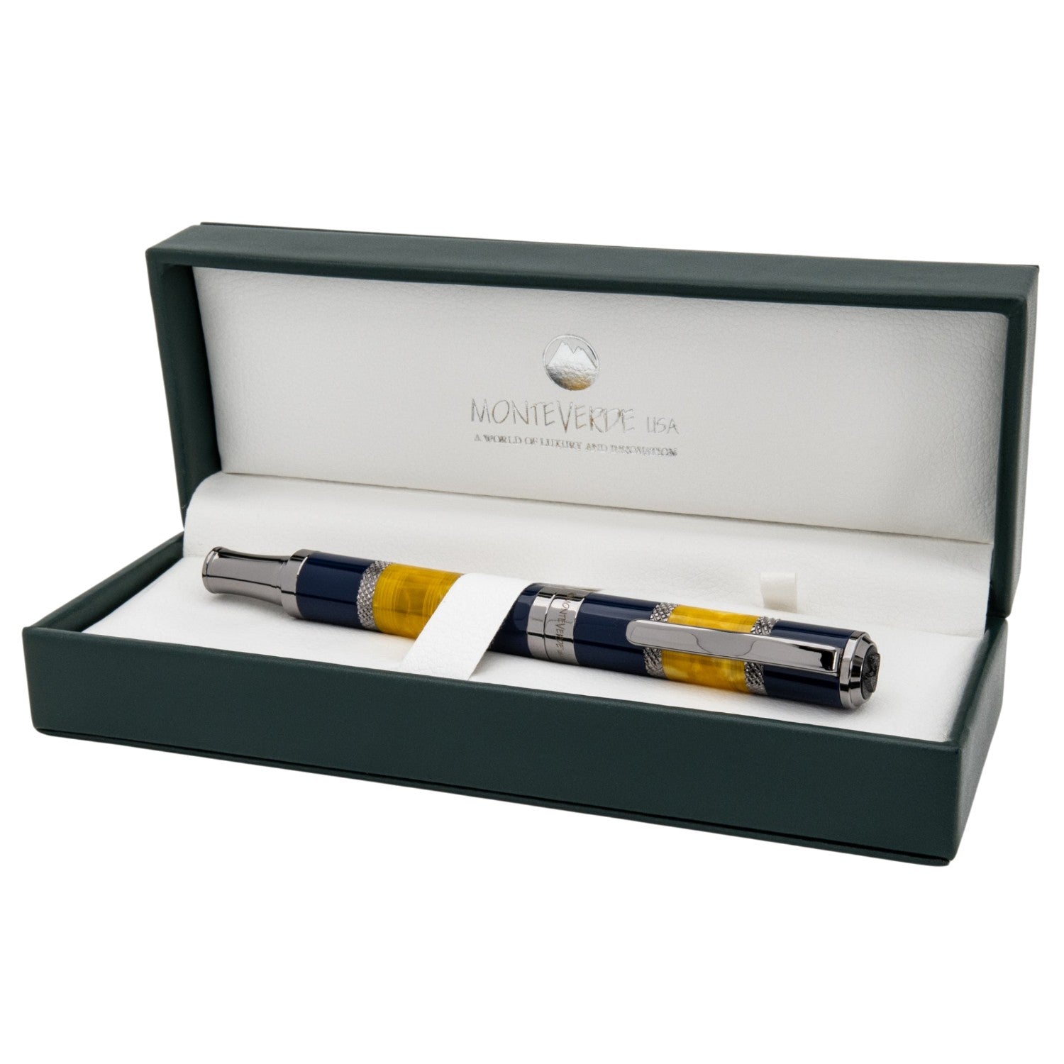 Monteverde Regatta Sport Blue/Yellow RT Fountain Pen