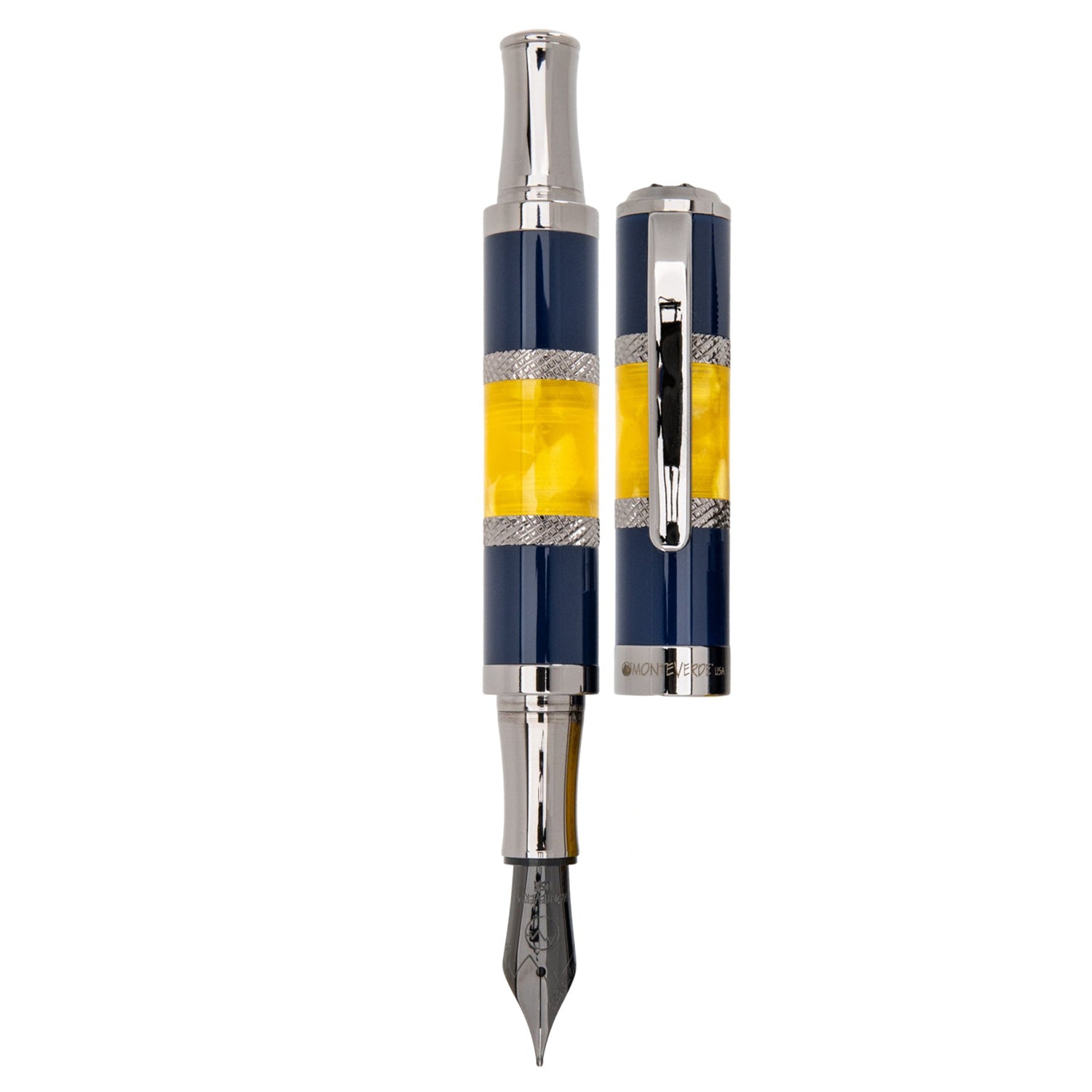 Monteverde Regatta Sport Blue/Yellow RT Fountain Pen