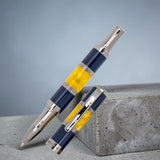 Monteverde Regatta Sport Blue/Yellow RT Roller Ball Pen MV45318