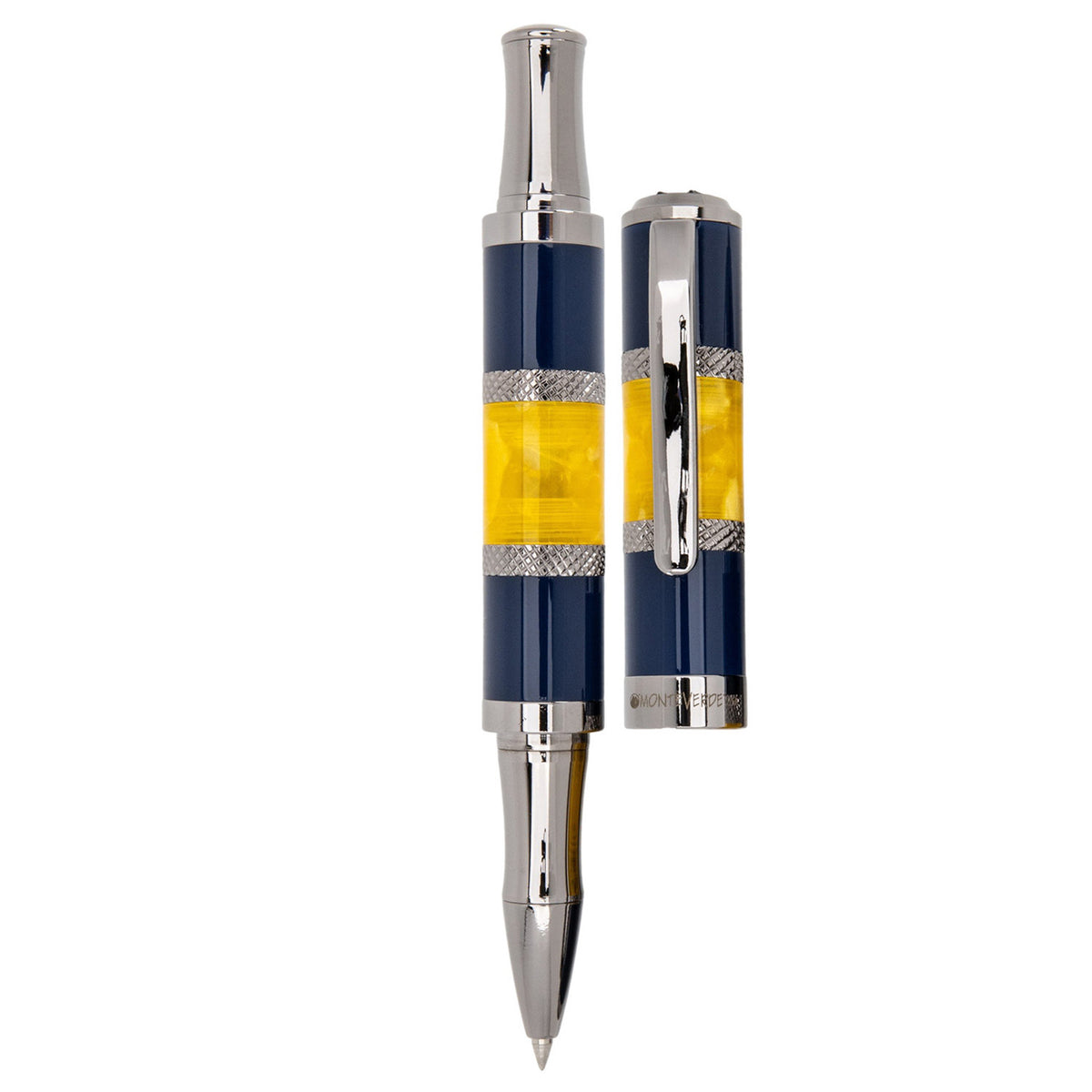 Monteverde Regatta Sport Blue/Yellow RT Roller Ball Pen MV45318