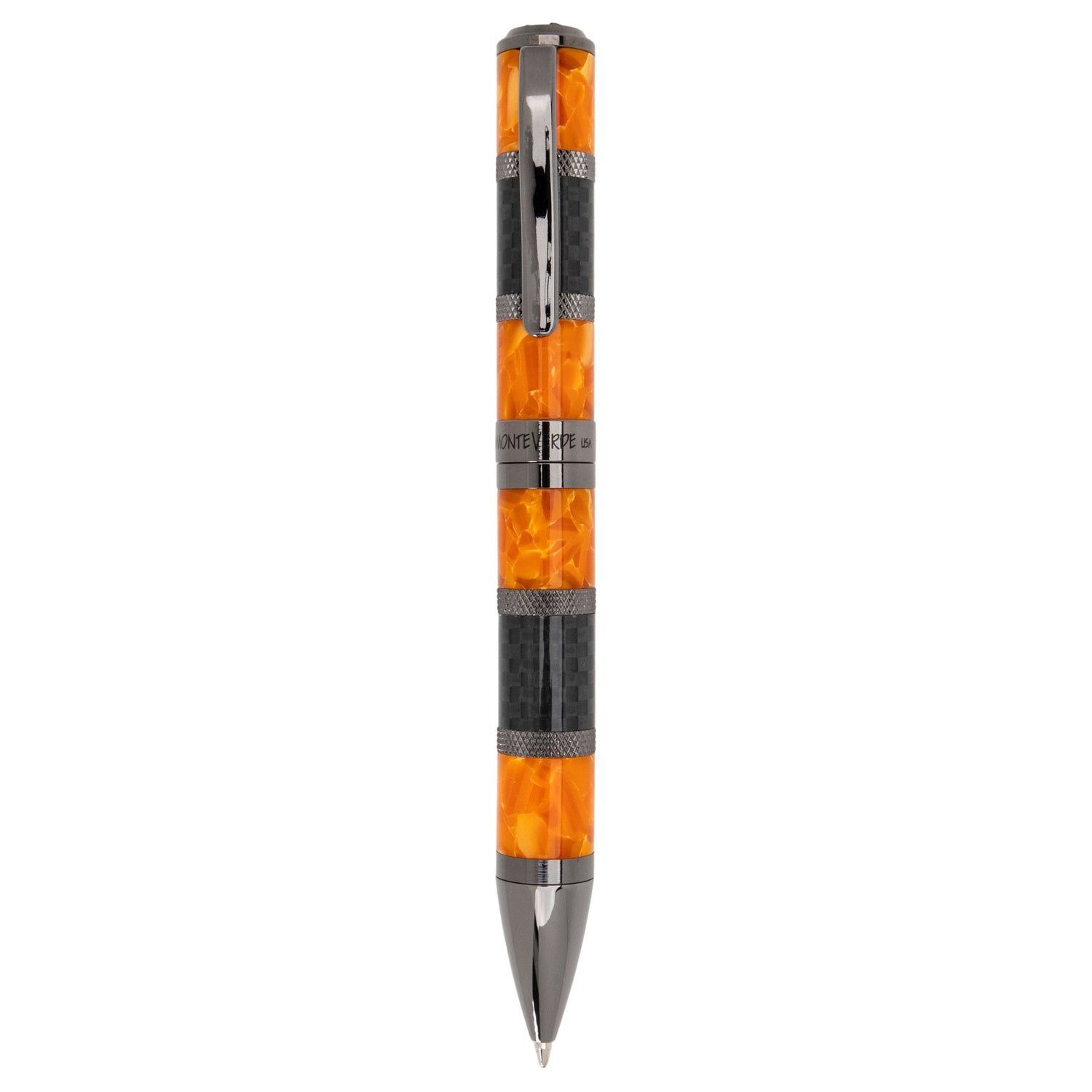 Monteverde Regatta Sport Orange/Black RT Ballpoint Pen MV45307