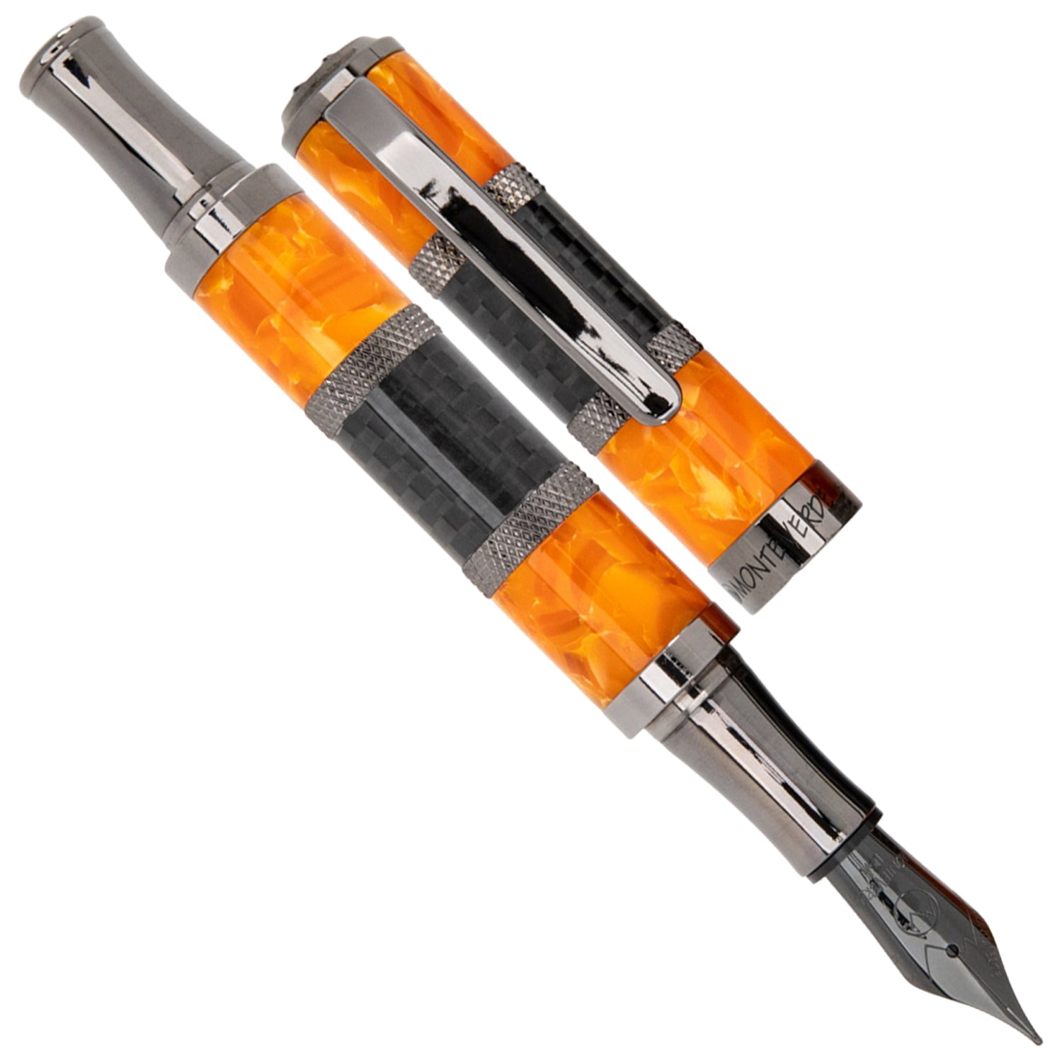 Monteverde Regatta Sport Orange/Black RT Fountain Pen