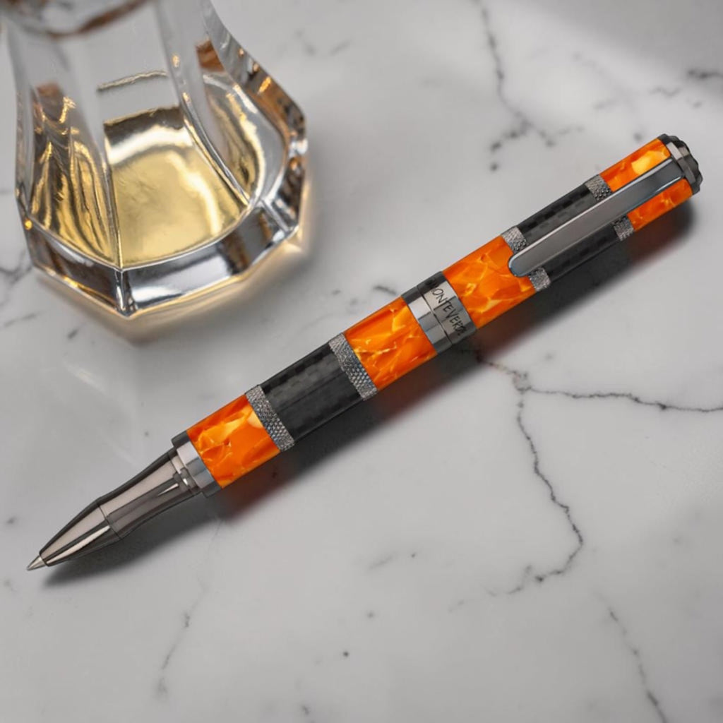 Monteverde Regatta Sport Orange/Black RT Roller Ball Pen MV45308