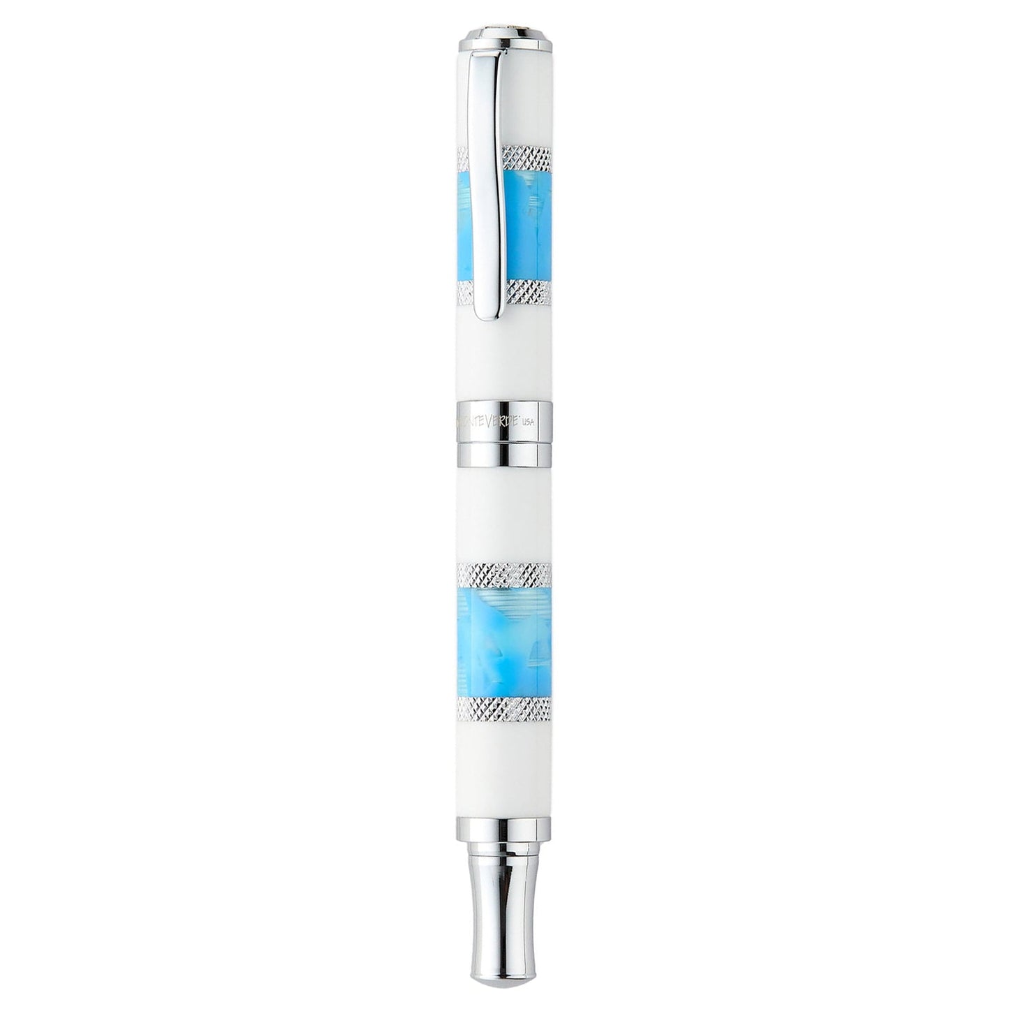 Monteverde Regatta Sport Santorini Blue CT Fountain Pen