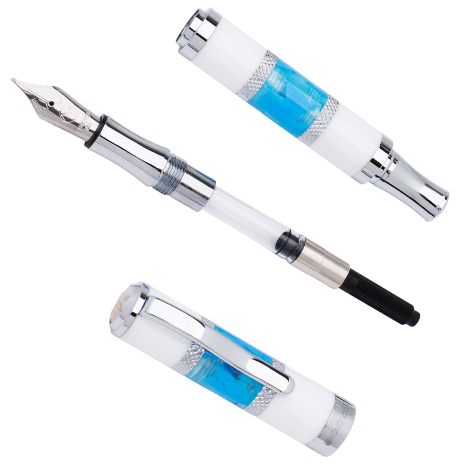 Monteverde Regatta Sport Santorini Blue CT Fountain Pen