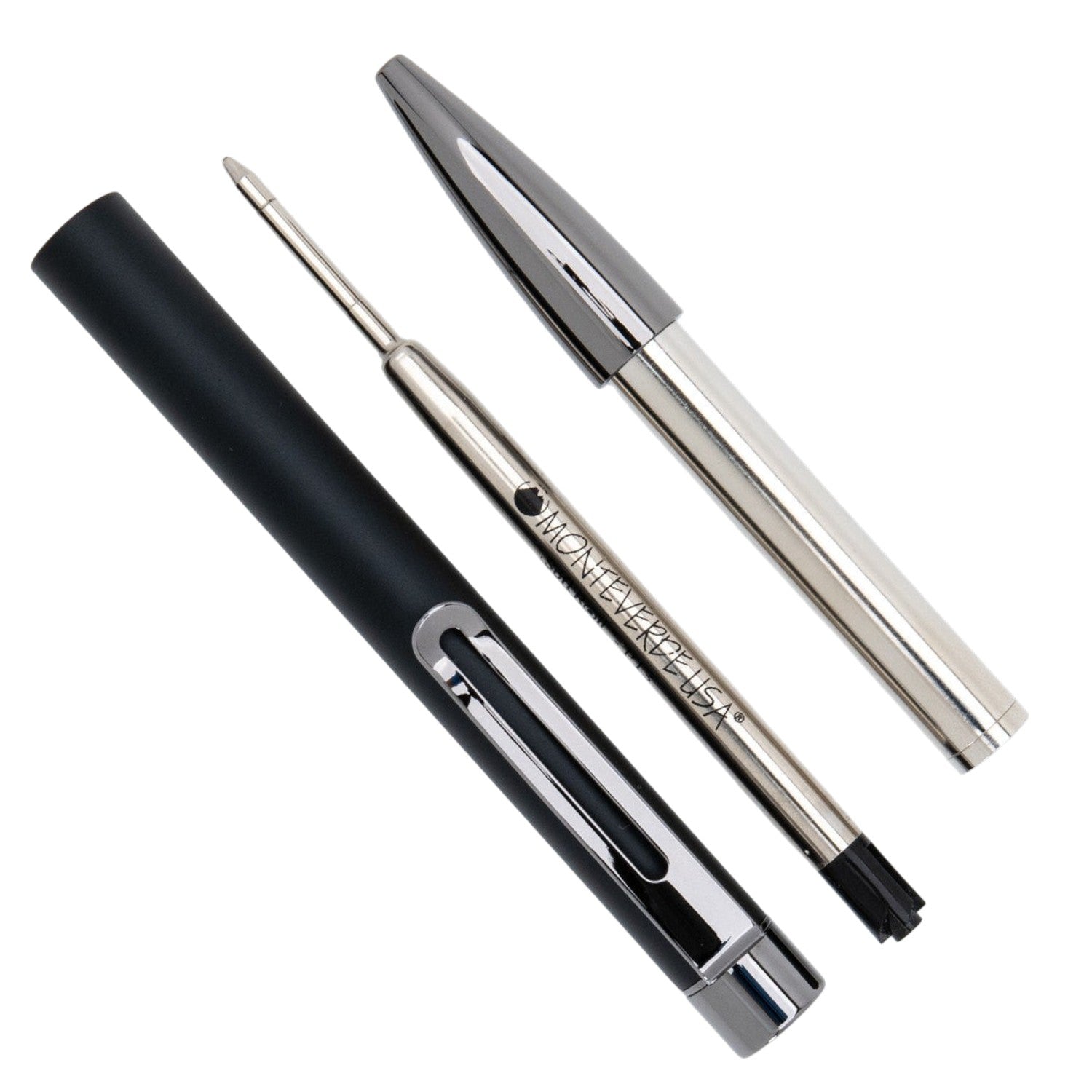 Monteverde Ritma Black RT Ballpoint Pen MV42345