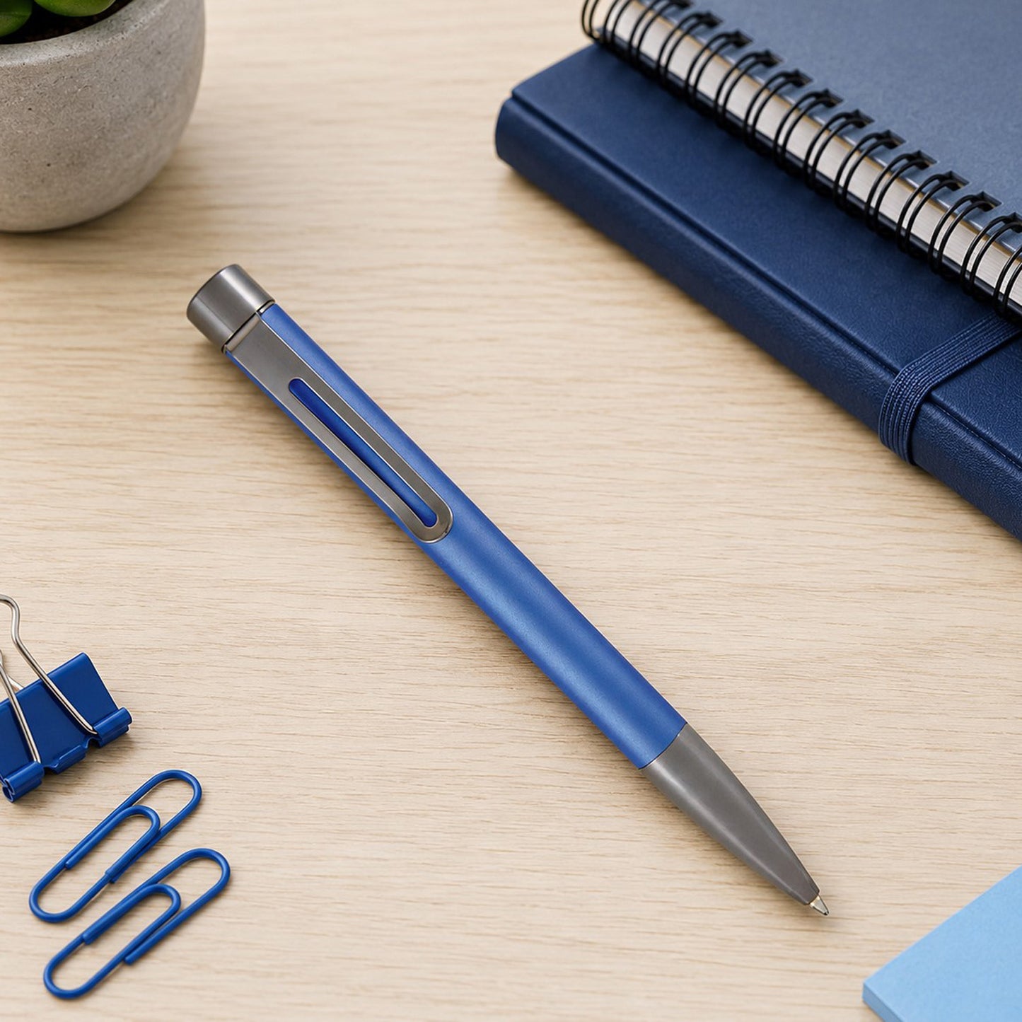Monteverde Ritma Blue RT Ballpoint Pen MV42335