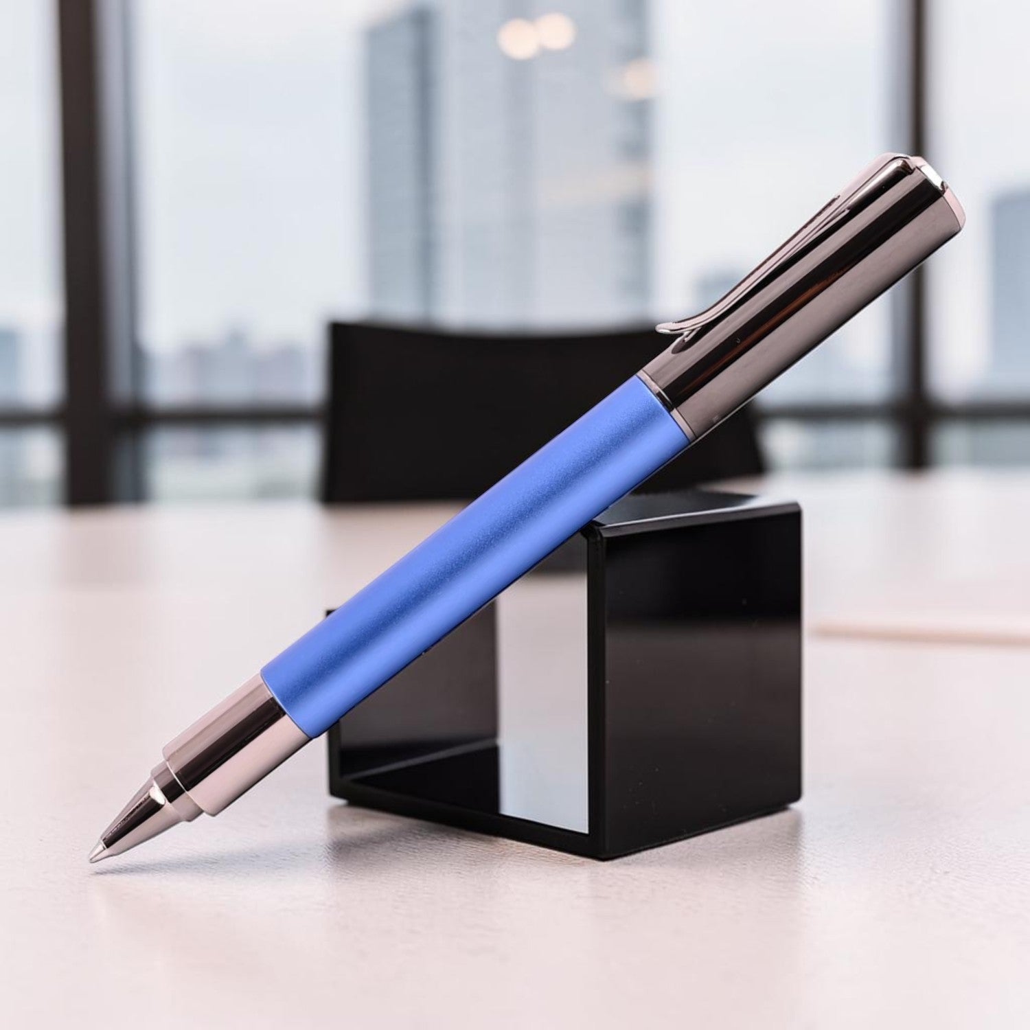 Monteverde Ritma Blue RT Roller Ball Pen MV42338