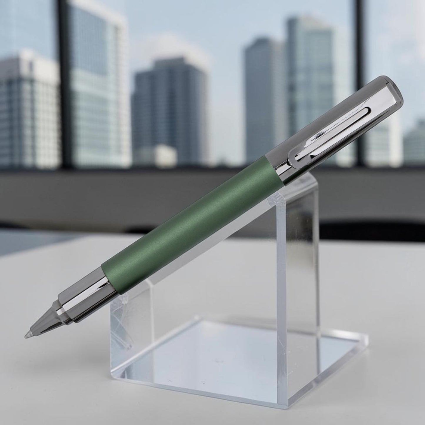 Monteverde Ritma Green RT Roller Ball Pen MV42428