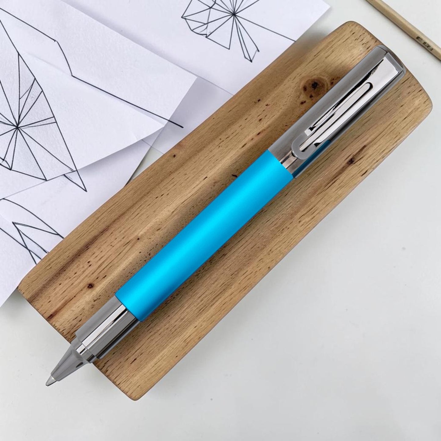 Monteverde Ritma Turquoise RT Roller Ball Pen MV42368