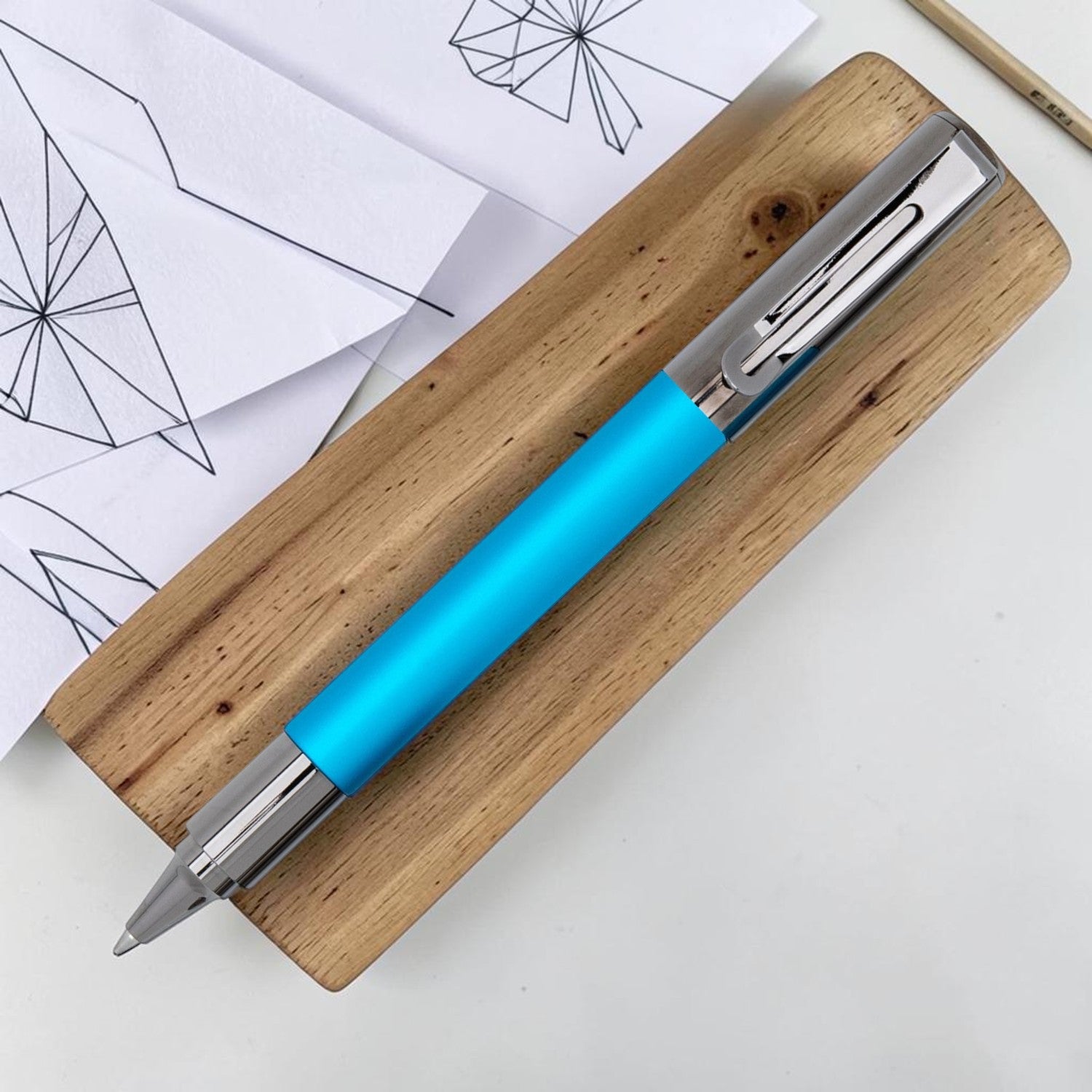 Monteverde Ritma Turquoise RT Roller Ball Pen MV42368