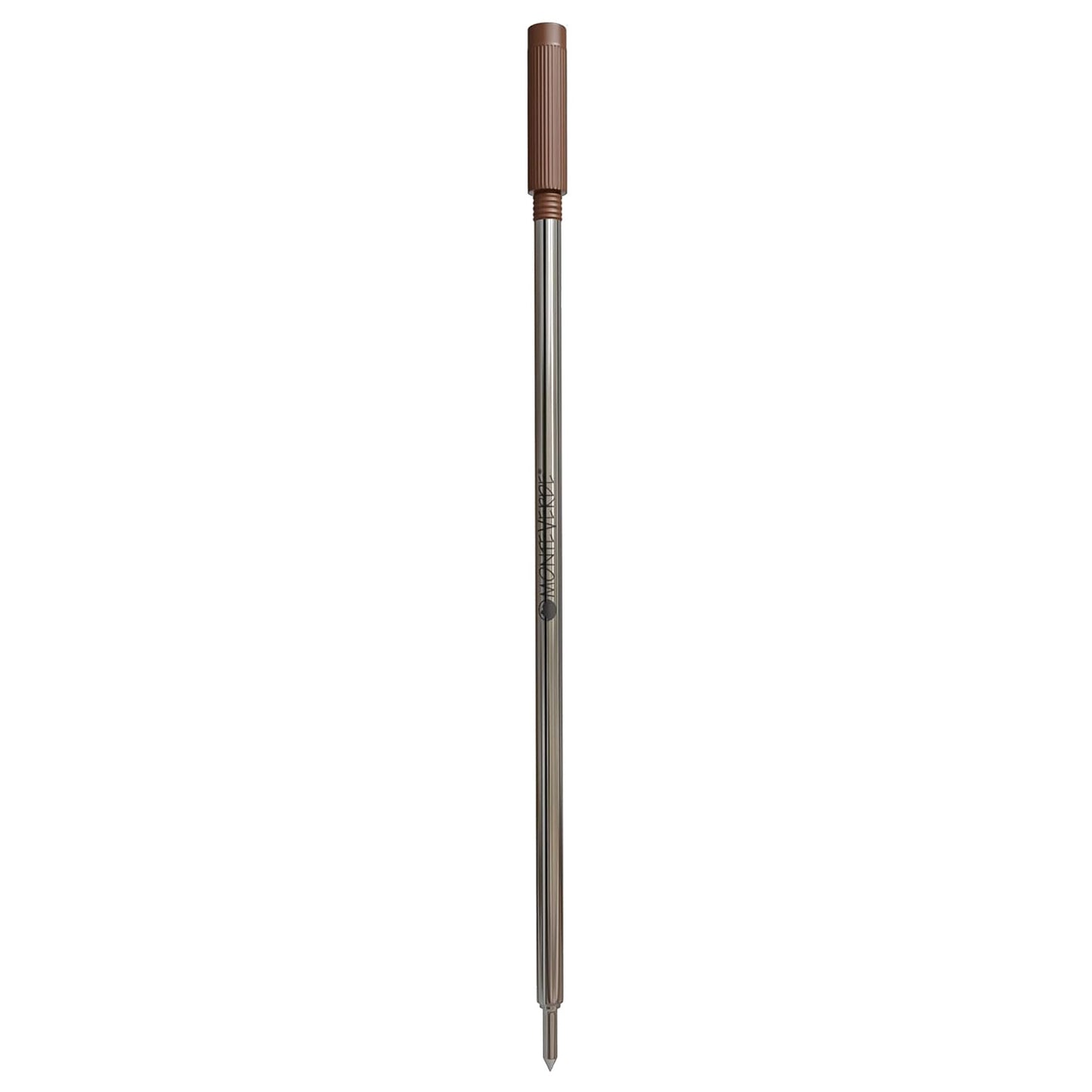 Monteverde Soft Roll Ballpoint Pen Refill (to fit Cross - Brown - Pack of 2)