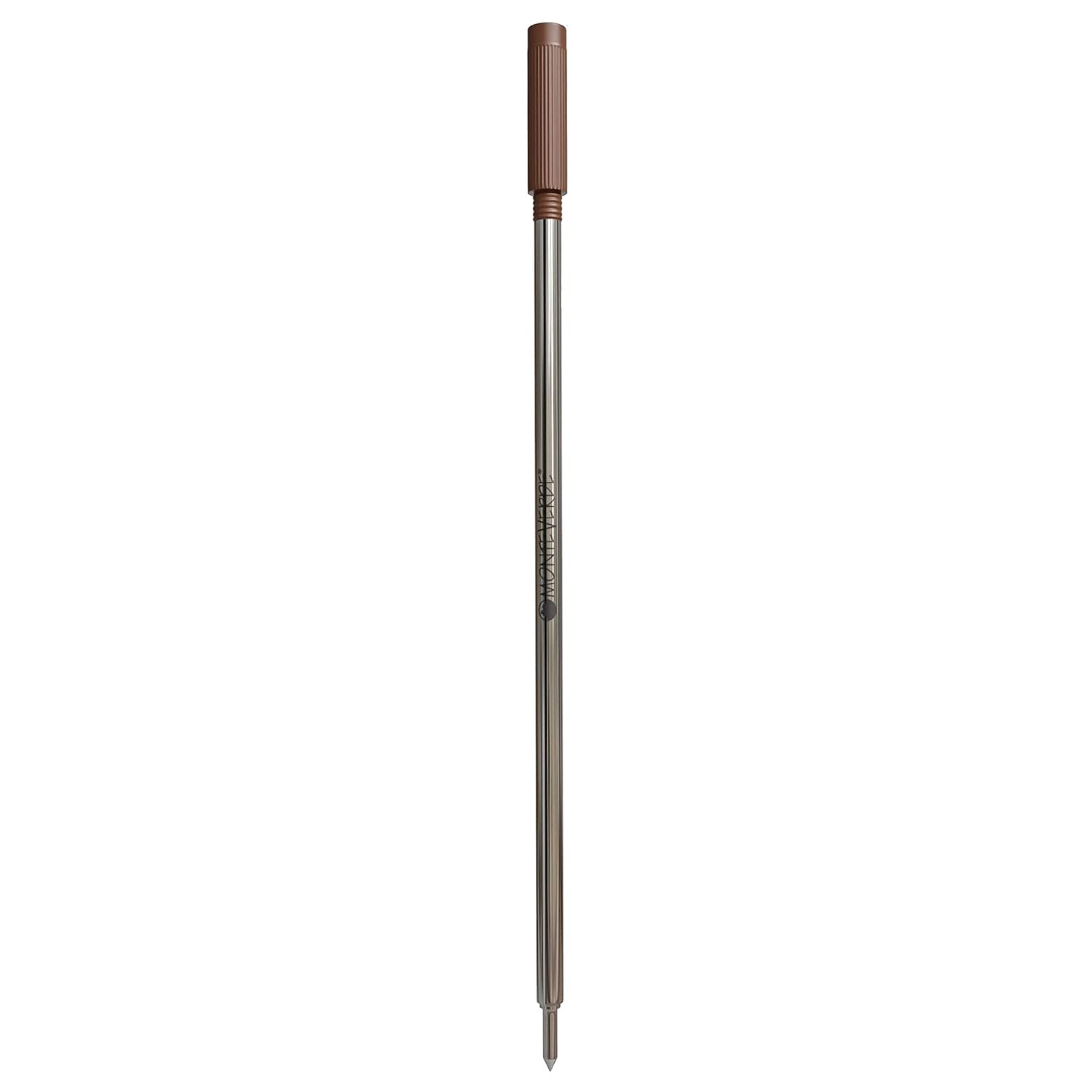 Monteverde Soft Roll Ballpoint Pen Refill (to fit Cross - Brown - Pack of 2)