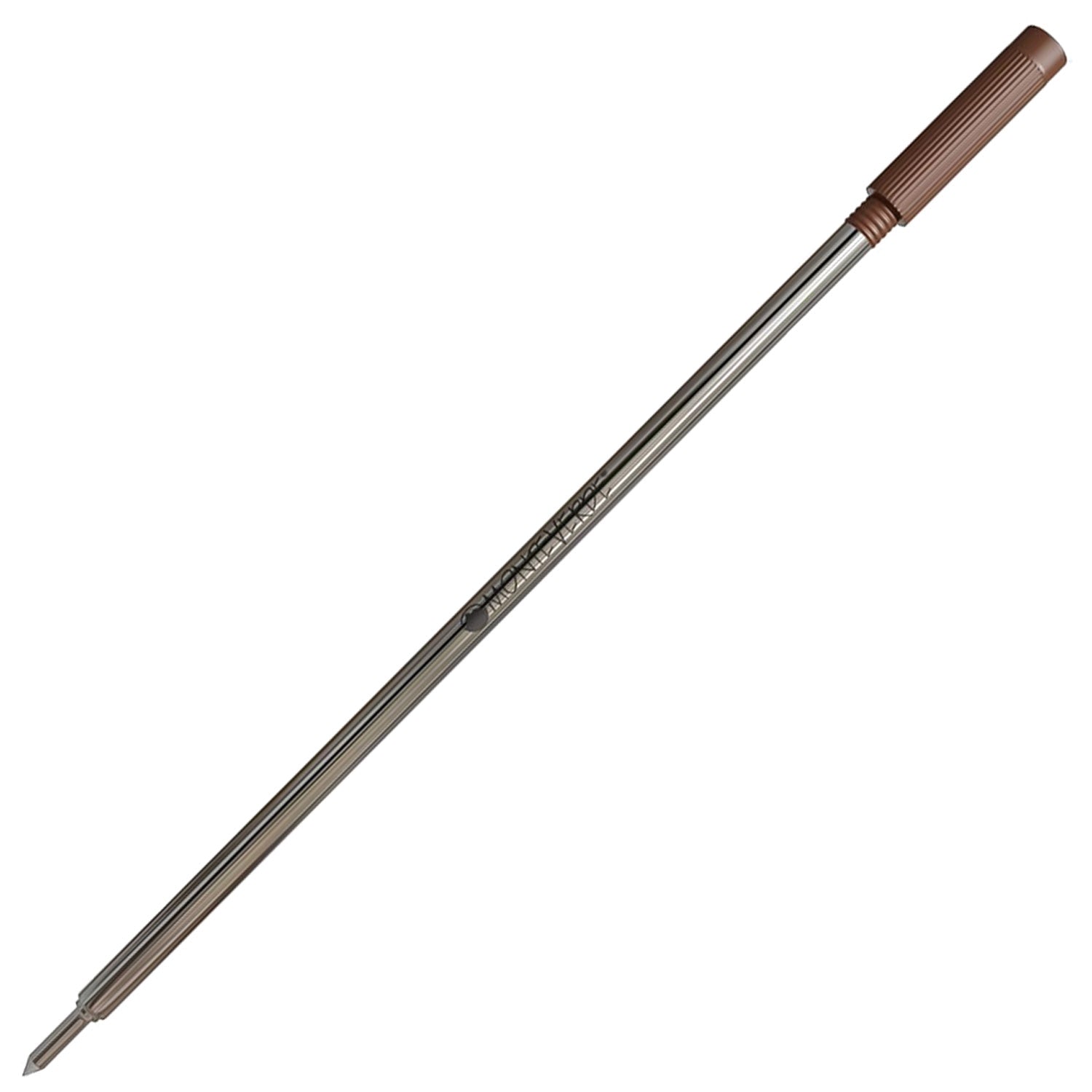 Monteverde Soft Roll Ballpoint Pen Refill (to fit Cross - Brown - Pack of 2)