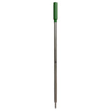 Monteverde Soft Roll Ballpoint Pen Refill (to fit Cross - Green - Pack of 2)