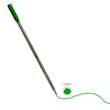 Monteverde Soft Roll Ballpoint Pen Refill (to fit Cross - Green - Pack of 2)