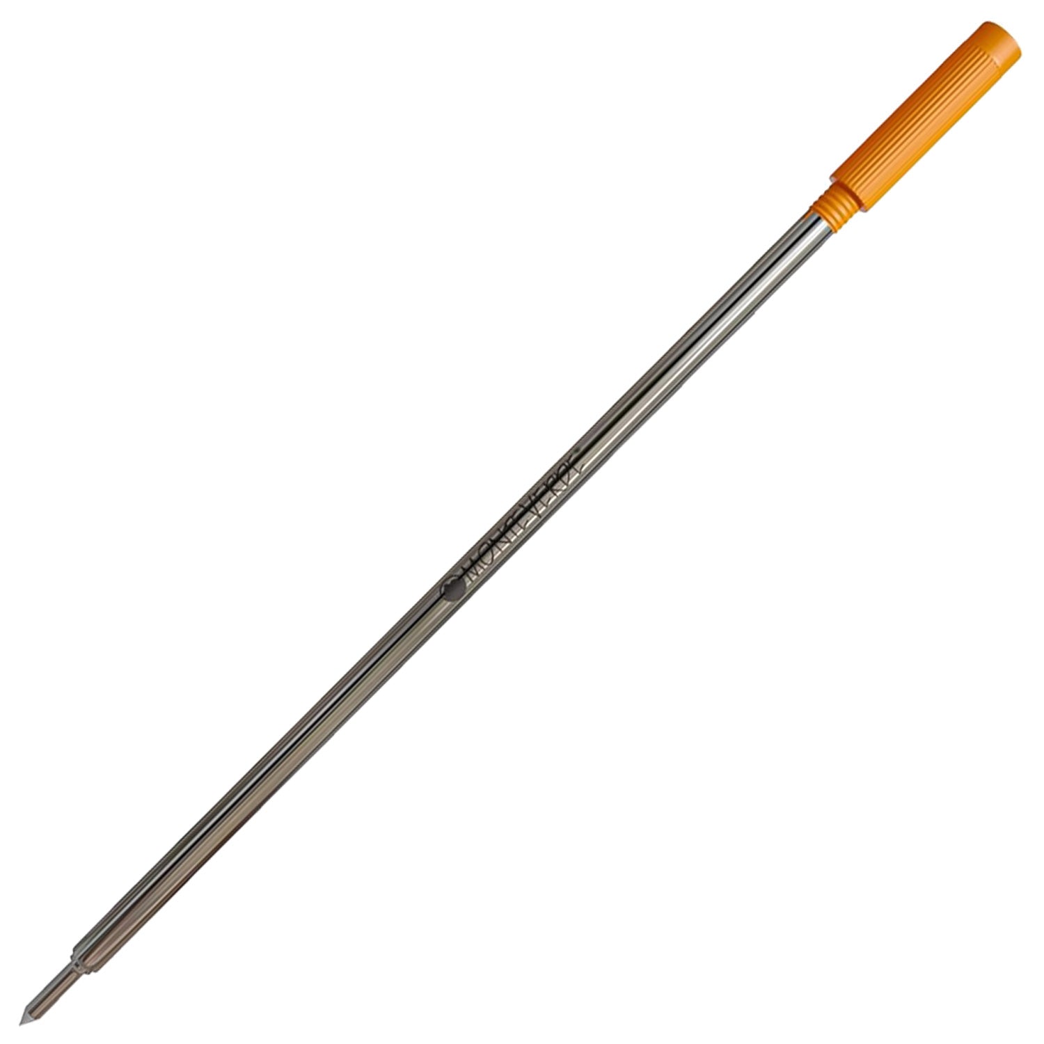 Monteverde Soft Roll Ballpoint Pen Refill (to fit Cross - Orange - Pack of 2)