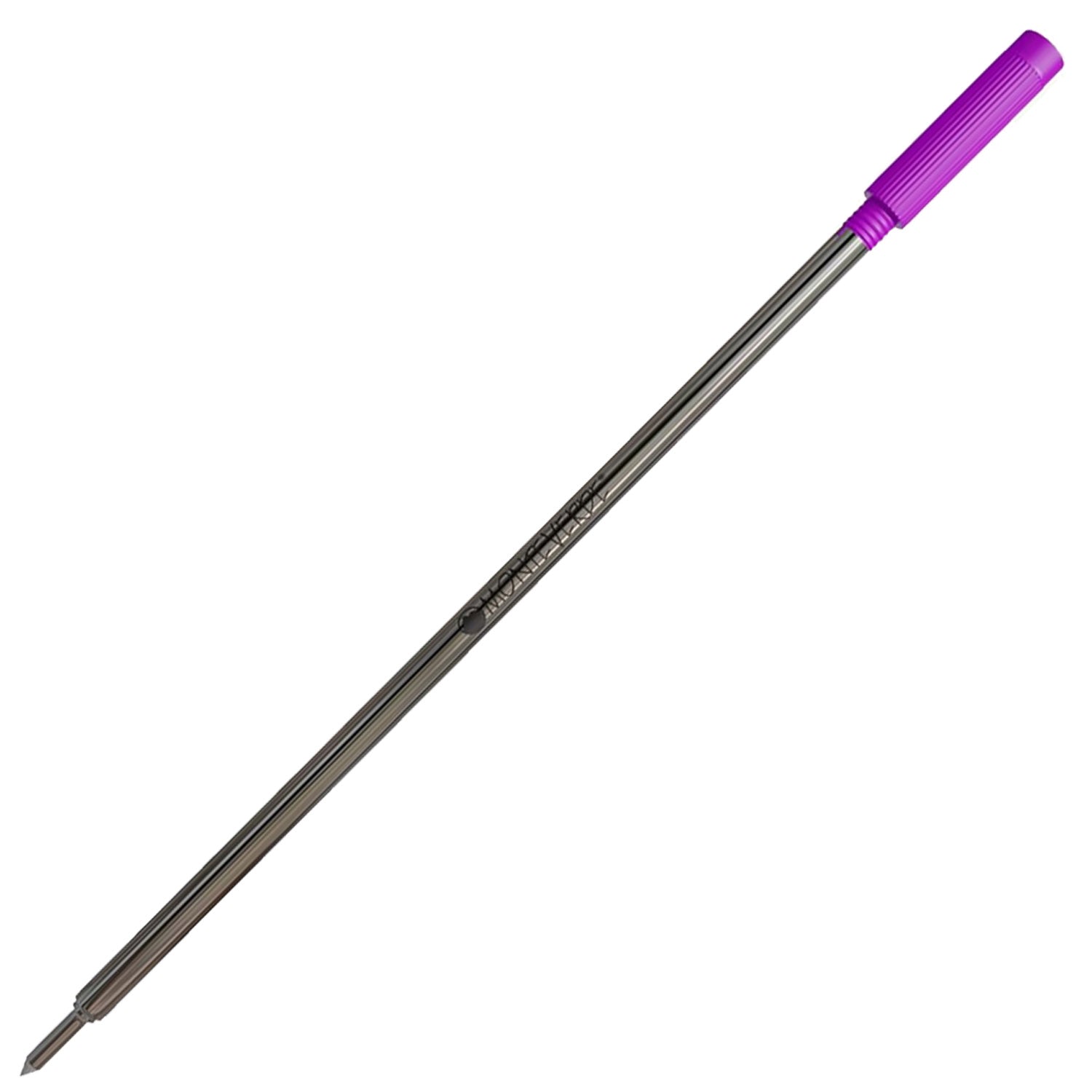 Monteverde Soft Roll Ballpoint Pen Refill (to fit Cross - Purple - Pack of 2) 