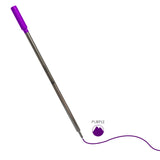 Monteverde Soft Roll Ballpoint Pen Refill (to fit Cross - Purple - Pack of 2) 