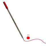 Monteverde Soft Roll Ballpoint Pen Refill (to fit Cross - Red - Pack of 2)