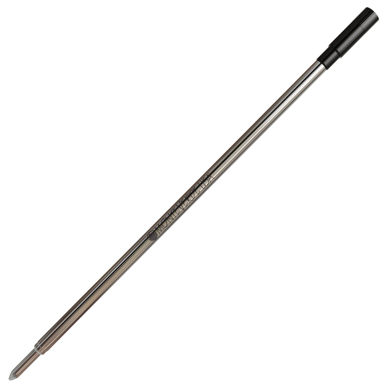 Monteverde Soft Roll Ballpoint Pen Refill (to fit Dupont - Black - Pack of 2)