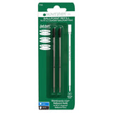 Monteverde Soft Roll Ballpoint Pen Refill (to fit Dupont - Black - Pack of 2)