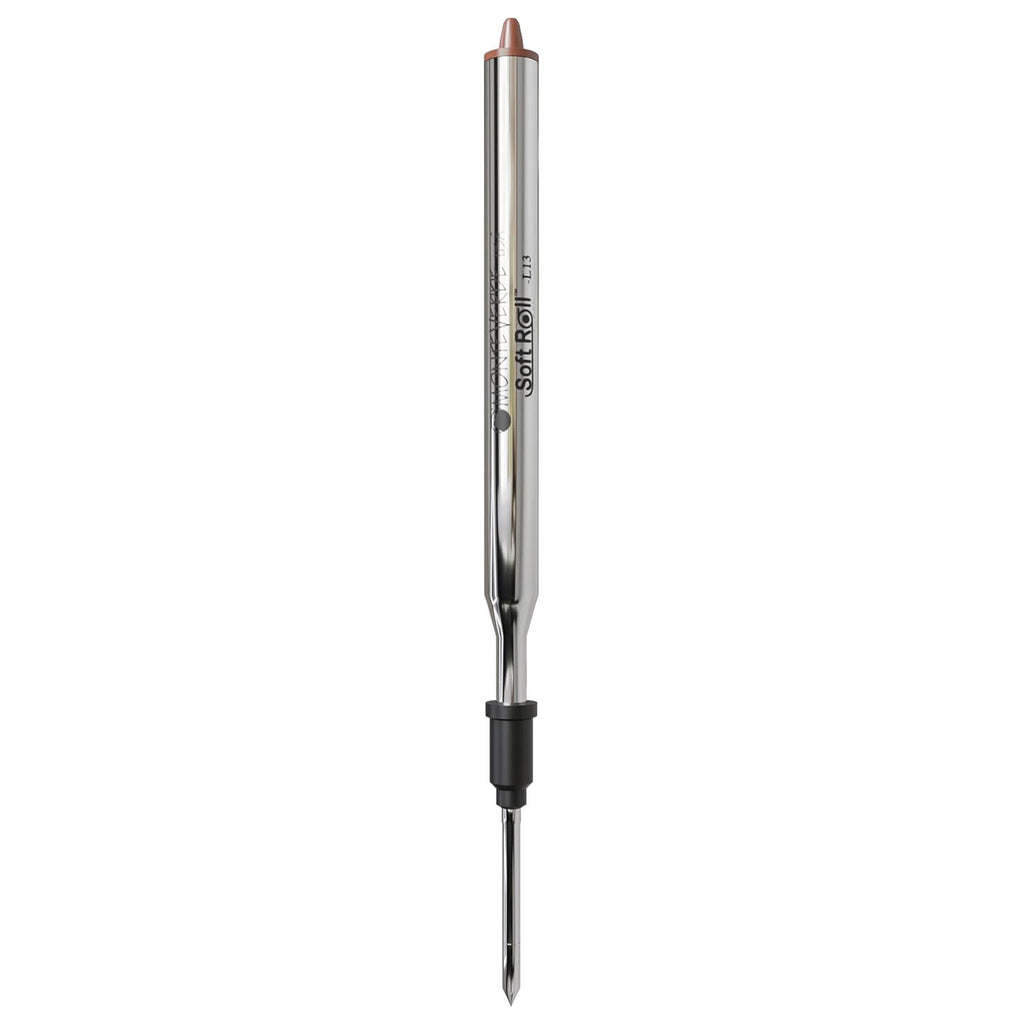 Monteverde Soft Roll Ballpoint Pen Refill (to fit Lamy - Brown - Pack of 2)