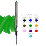 Monteverde Soft Roll Ballpoint Pen Refill (to fit Lamy - Green - Pack of 2)