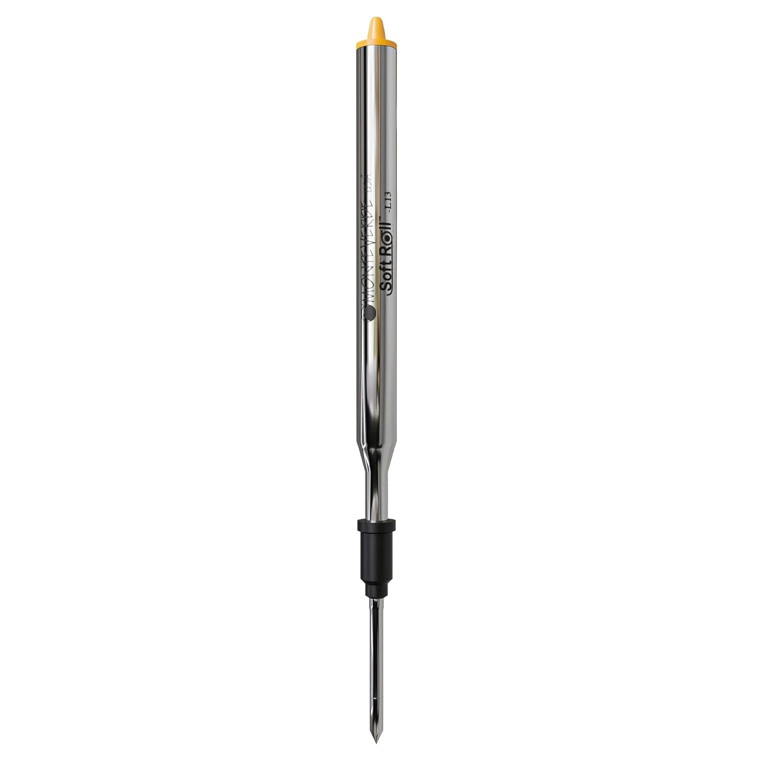 Monteverde Soft Roll Ballpoint Pen Refill (to fit Lamy - Orange - Pack of 2)