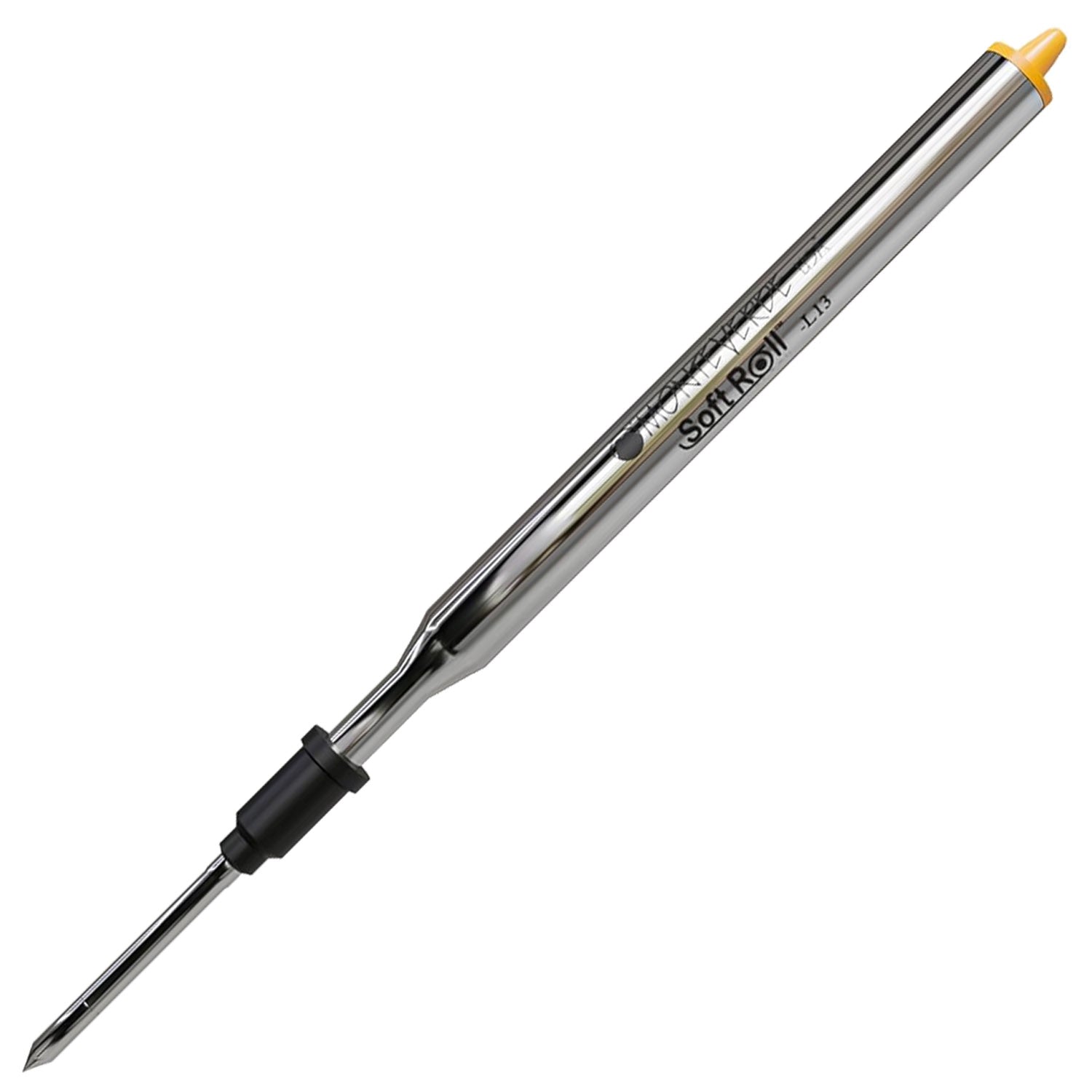 Monteverde Soft Roll Ballpoint Pen Refill (to fit Lamy - Orange - Pack of 2)