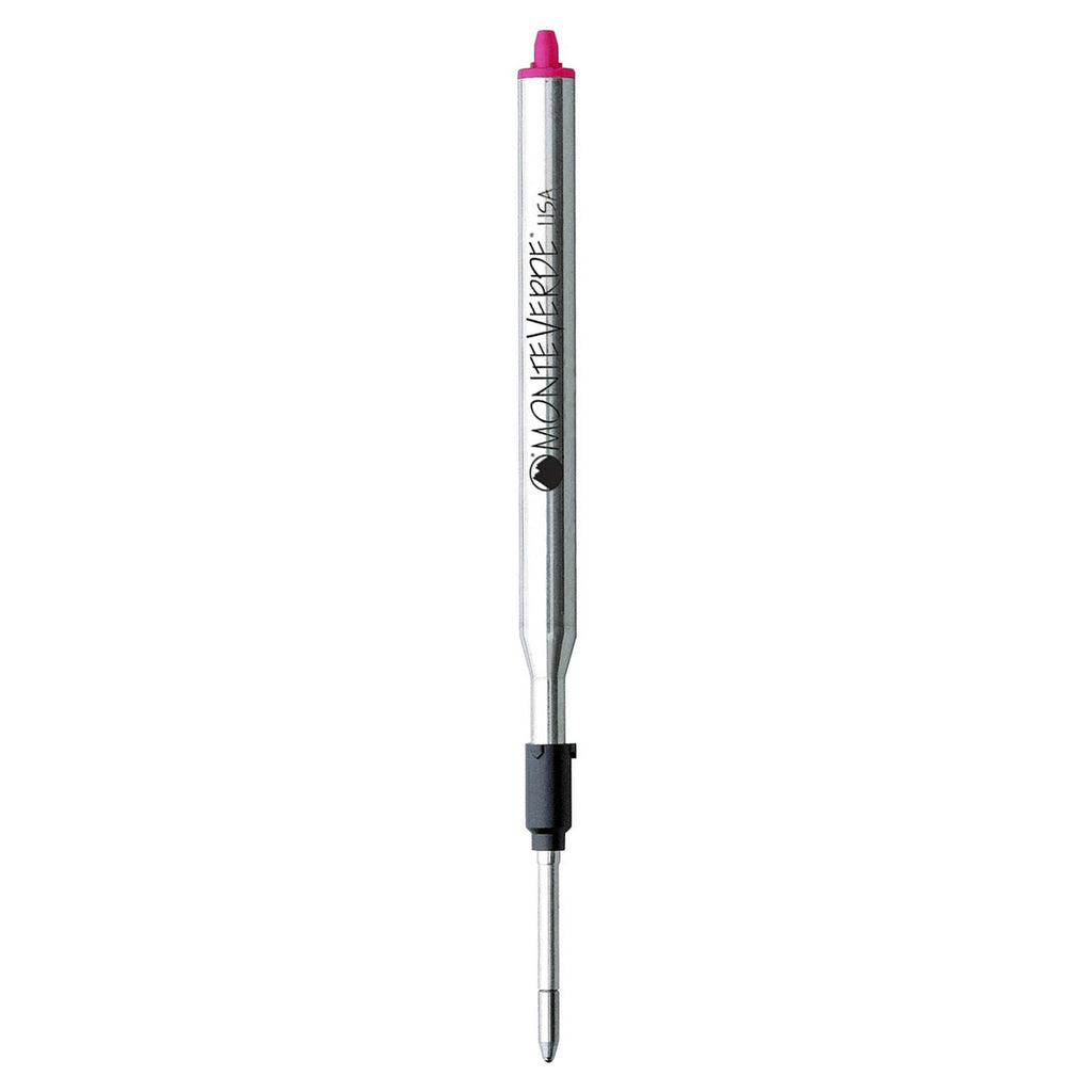Monteverde Soft Roll Ballpoint Pen Refill (to fit Lamy - Pink - Pack of 2)