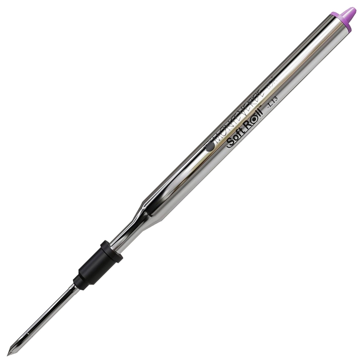 Monteverde Soft Roll Ballpoint Pen Refill (to fit Lamy - Purple - Pack of 2)
