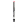Monteverde Soft Roll Ballpoint Pen Refill (to fit Lamy - Red - Pack of 2)